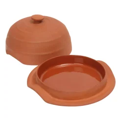 Online Terracotta Cheese Baker with Lid, 17.5cm Baking Supplies & Equipment
