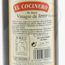 Sale El Cocinero Sherry Vinegar, 750ml Ingredients Brands|Spanish Ingredients