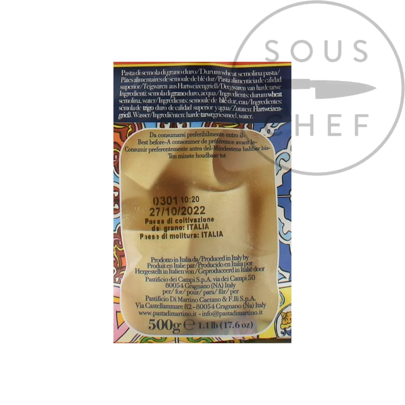 Best Gragnano IGP Paccheri, 500g Ingredients Brands|Italian Ingredients