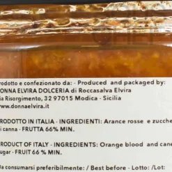 New Blood Orange Mamalade, 210g Italian Ingredients|Jam, Honey & Spreads