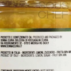 Outlet Lemon Marmalade, 210g Ingredients Brands|Italian Ingredients