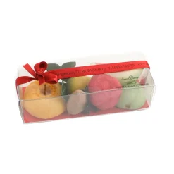 Hot Marzipan Fruits Gift Box, 200g Ingredients Brands|Italian Ingredients
