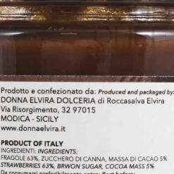 Clearance Strawberry and Chocolate Marmalade, 210g Ingredients Brands|Italian Ingredients