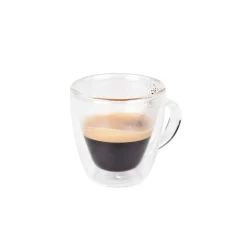 Discount Double-Walled Borosilicate Glass Espresso Cup, 80ml Tableware Brands