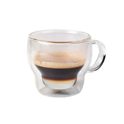 Double-Walled Borosilicate Glass Cappuccino Cup, 230ml Tableware Brands