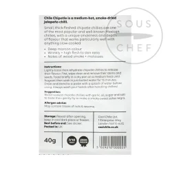 Outlet Dried Chipotle Chillies, 40g Mexican Ingredients|Herbs & Spices