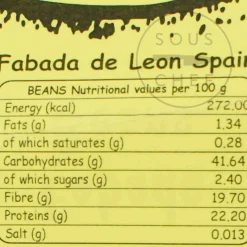 New Dried Fabada Beans from Leon, 1kg Spanish Ingredients|Pasta, Rice & Beans