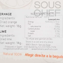 Hot Dried Orange & Lime Slices, 30g Ingredients Brands|Baking Ingredients