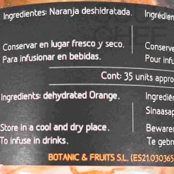 Sale Dried Orange Slices in Jar, 70g Ingredients Brands|Baking Ingredients