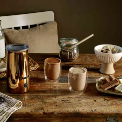 Copper Cocoatiser Milk Frother & Hot Chocolate Maker Kitchen Electricals