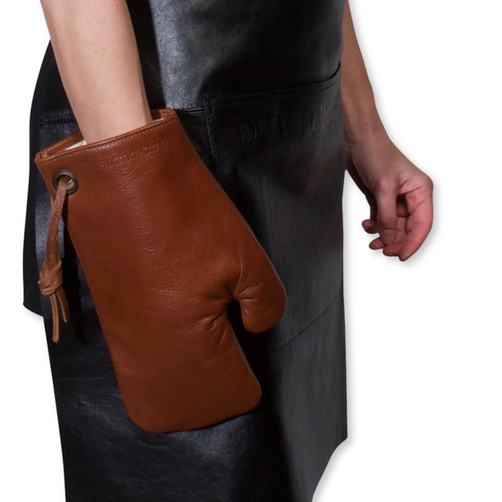 Outlet Classic Oven Glove in Classic Brown Kitchen Textiles & Clothing