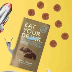 Hot Eat Your Drink Caffeinated Espresso Bites Jelly Sweets, 160g Chocolate & Sweets|Ingredients Brands