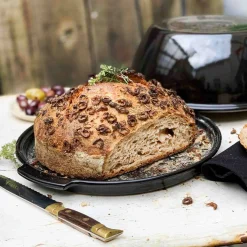 Hot Black Round Bread Baker, 32.5cm Baking Supplies & Equipment