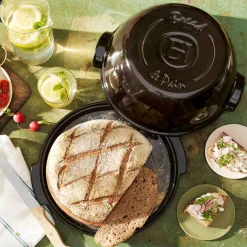 Hot Black Round Bread Baker, 32.5cm Baking Supplies & Equipment