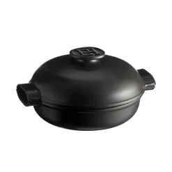 Best Delight Black Ceramic Induction Braiser, 27cm French Ingredients|Pots & Pans