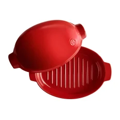 Best Red Chicken Brick Cooker, 9 Litre French Ingredients|Pots & Pans