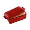 Outlet Red Loaf Pan with Lid, 2.2 Litre French Ingredients|Baking Supplies & Equipment