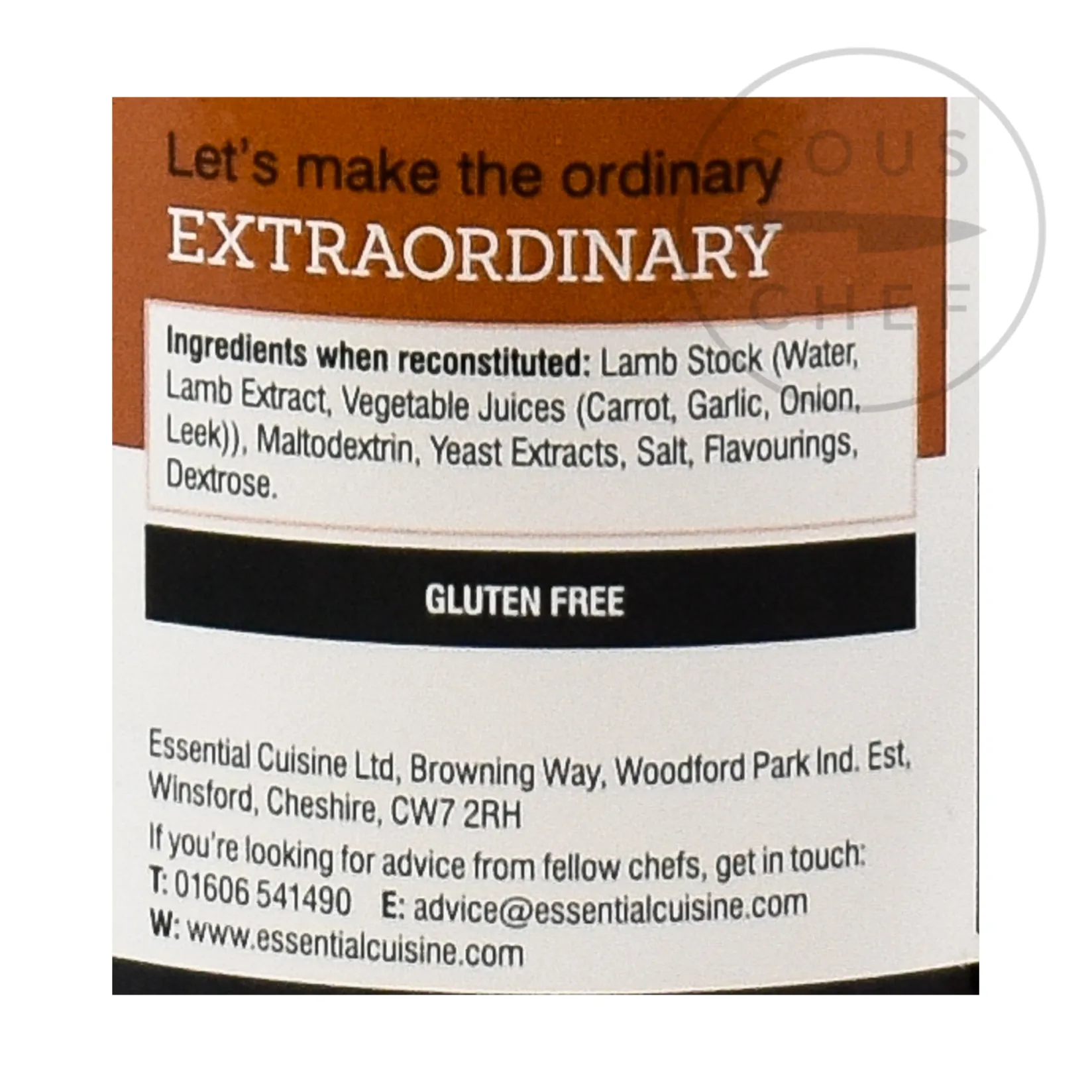 Sale Lamb Glace, 600g Made In The Uk|French Ingredients