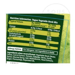 Online Vegan Vegetable Stock, 800g Ingredients Brands|Stock & Bouillon