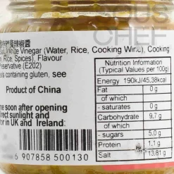 Outlet Extra Hot Yellow Chilli Sauce, 100g Ingredients Brands|Chinese Ingredients