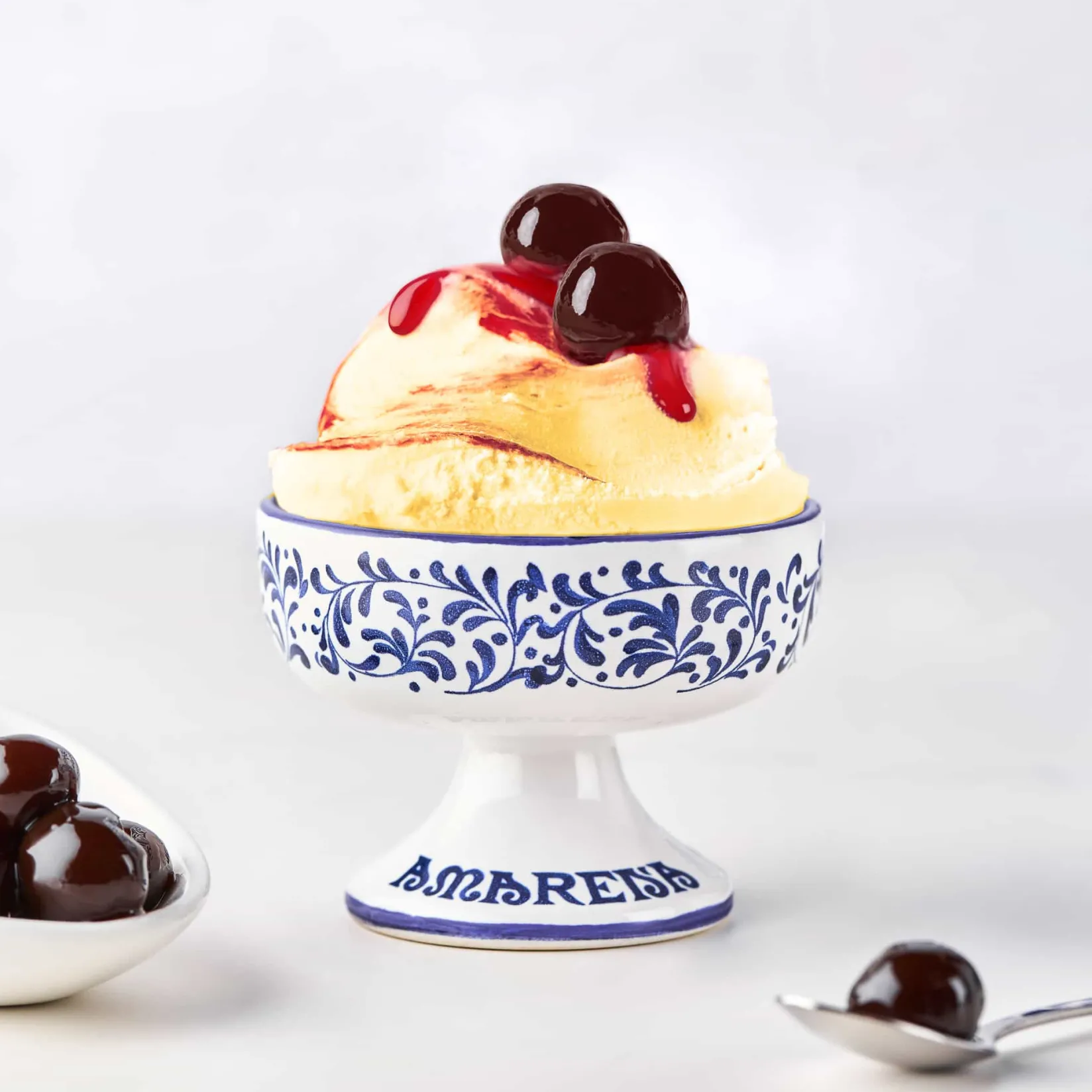 Discount Amarena Cherries in Syrup - Opaline Jar, 600g Italian Ingredients|Baking Ingredients