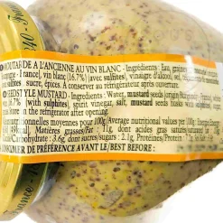 Outlet Wholegrain Mustard, 305g French Ingredients|Sauces & Condiments