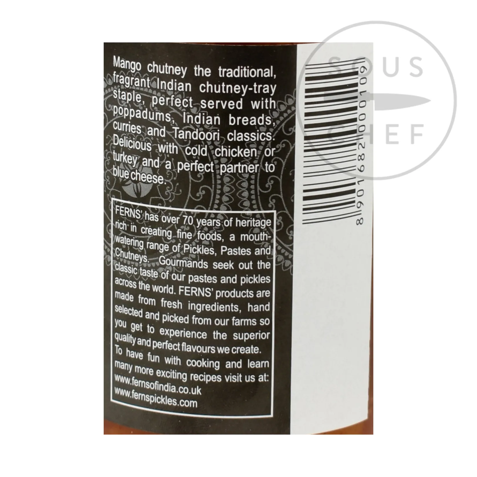 Best ' Hot Mango Chutney, 440g Ingredients Brands|Indian Ingredients