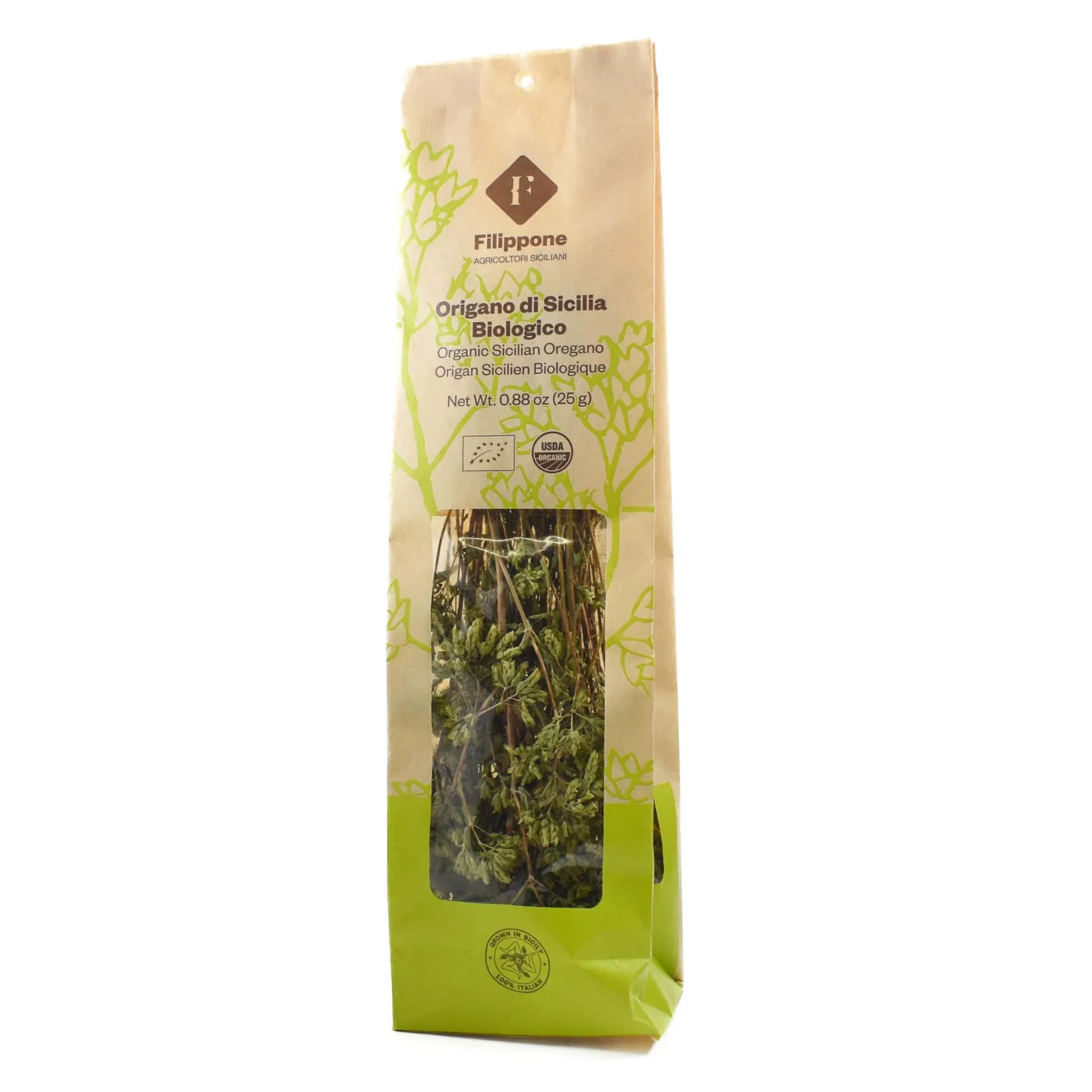 Clearance Fillippone Italian Organic Oregano, 25g Italian Ingredients|Herbs & Spices
