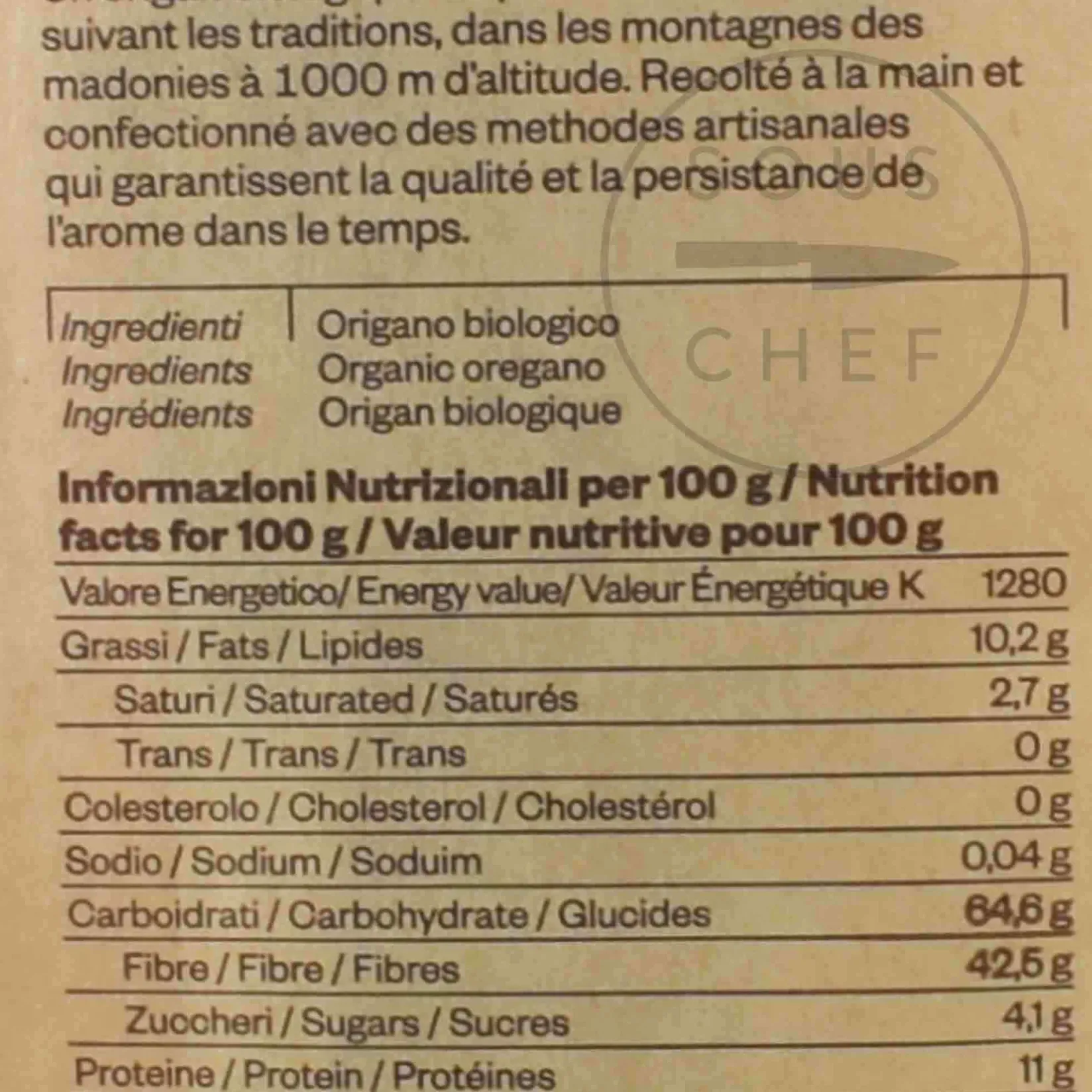 Clearance Fillippone Italian Organic Oregano, 25g Italian Ingredients|Herbs & Spices