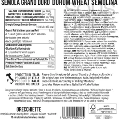 Discount Orecchiette Pasta, 500g Ingredients Brands|Italian Ingredients