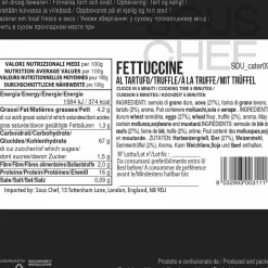 Truffle Fettuccine Pasta, 500g Ingredients Brands|Italian Ingredients
