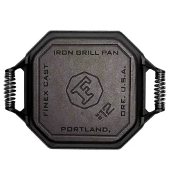 Discount Cast Iron Grill Pan with 2 Handles, 30cm (12inch) Pots & Pans