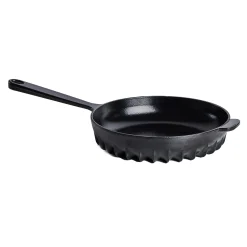 Black Cast Iron Frying Pan, 26cm French Ingredients|Pots & Pans