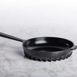 Black Cast Iron Frying Pan, 26cm French Ingredients|Pots & Pans