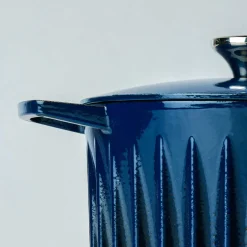 Sale Blue Cast Iron Dutch Oven, 26cm French Ingredients|Pots & Pans