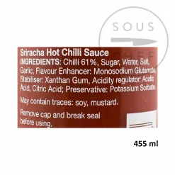 Sriracha Southeast Asian Ingredients|Sauces & Condiments