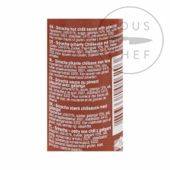 Best Sriracha Chilli Sauce Galangal 455m Ingredients Brands|Southeast Asian Ingredients