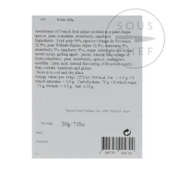 Clearance Fruit Jellies, 200g Ingredients Brands|French Ingredients
