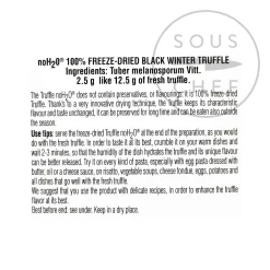 Online Freeze-Dried Winter Black Truffle, 2.5g Ingredients Brands|Italian Ingredients