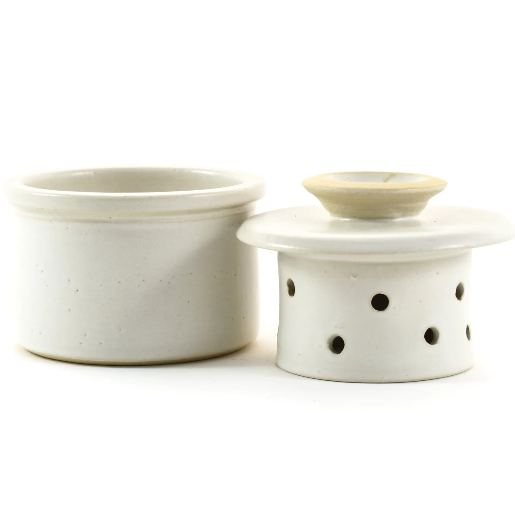 Hot French Style Stoneware Butter Pot French Ingredients|Tableware Brands