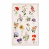 Hot French Tea Towel - Herbier Kitchen Textiles & Clothing