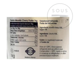 Morello Cherry Puree, 1kg Drinks|Baking Ingredients