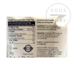Clearance Pomegranate Puree, 1kg Ingredients Brands|Drinks