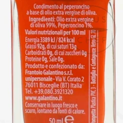 Hot Fucking Hot Chilli Oil, 50ml Italian Ingredients|Sauces & Condiments