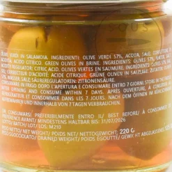 Hot Green Large Olives, 200g Ingredients Brands|Snacks