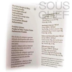 Discount Puglian Extra Virgin Olive Oil in Green Stripe Glass Bottle, 500ml Ingredients Brands|Italian Ingredients