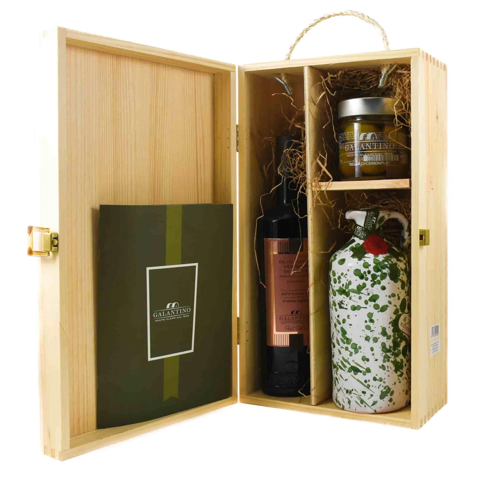 Small Gift Set In Wooden Box Ingredients Brands|Oil, Vinegar & Dressings