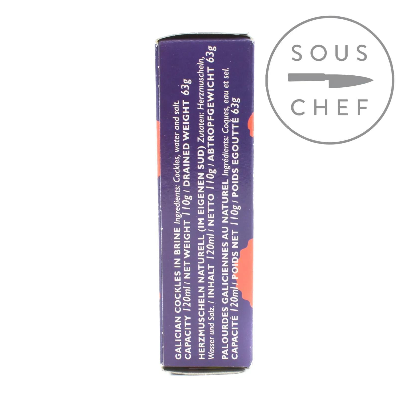 Hot Galician Cockles, 110g Ingredients Brands|Spanish Ingredients