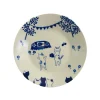 Discount Garden Cat Japanese Round Plate, 24cm Plates|Japanese Tableware