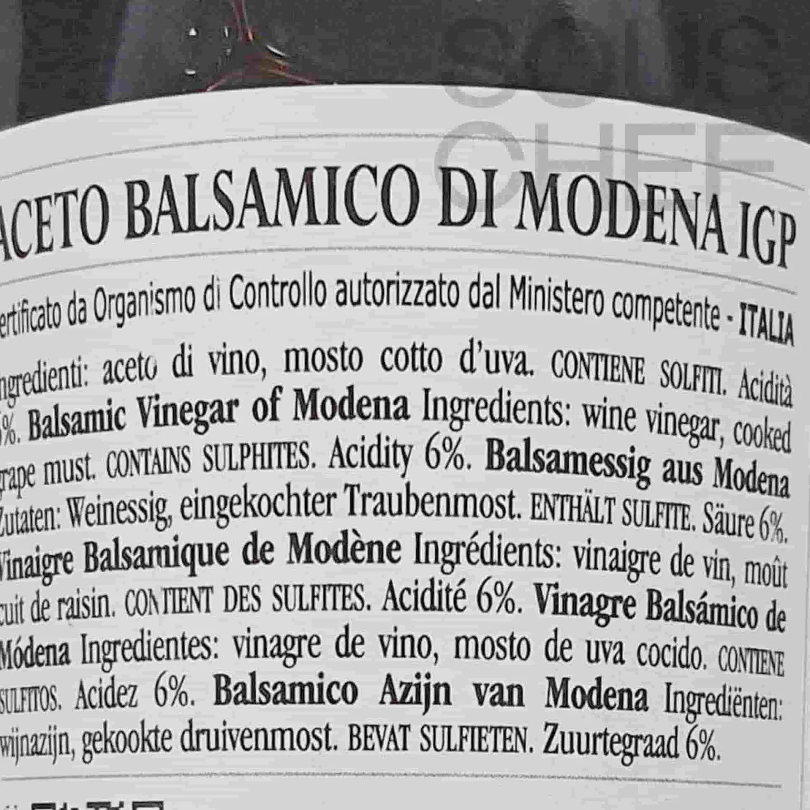 Hot Giusti 1 Silver Medal Balsamic Vinegar, 250ml Italian Ingredients|Oil, Vinegar & Dressings